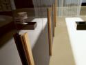 Finitura con vernici tradizionali su tinta unica<br />